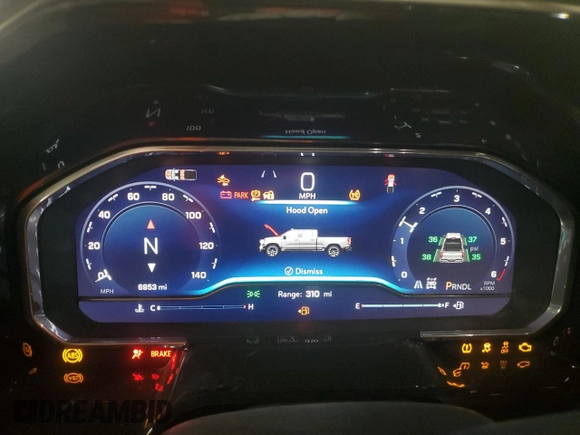 2024 Chevrolet Silverado 1500 LT with VIN 1GCRDDED0RZ239104, listed as a Copart auction lot 73546734 with 6,953 mi miles and Salvage Title. Bid and sale history available at DreamBid. Image 9.