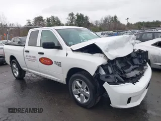 2019 Ram 1500 Tradesman z VIN 1C6RR7FG9KS646937, wystawiony jako IAAI lot #41761662 z przebiegiem 116 091 mil mil oraz . Historia ofert i sprzedaży dostępna na DreamBid. Obrazek 1.