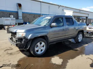 2011 Honda Ridgeline RTL with VIN 5FPYK1F52BB451755, listed as a Copart auction lot 50191075 with 277,534 mi miles and Salvage Title. Bid and sale history available at carsss.com. Image 1.