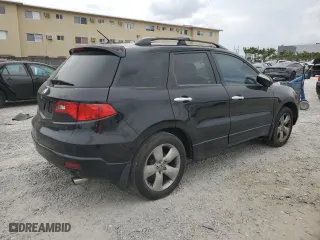 2009 Acura RDX with VIN 5J8TB18279A006910, listed as a Copart auction lot 48317075 with 199,103 mi miles and Salvage Title. Bid and sale history available at carsss.com. Image 3.