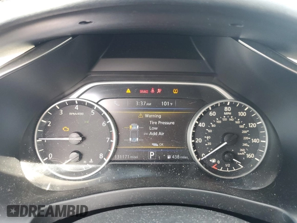 2017 Nissan Murano Platinum z VIN 5N1AZ2MG5HN181846, wystawiony jako Copart lot #60341665 z przebiegiem 131 171 mil mil oraz Szkoda całkowita • Salvage title. Historia ofert i sprzedaży dostępna na DreamBid. Obrazek 9.