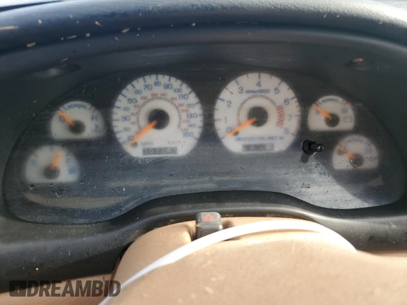 1996 Ford Mustang GT with VIN 1FALP45X6TF226699, listed as a Copart auction lot 82213754 with 102,247 mi miles and Salvage Title. Bid and sale history available at carsss.com. Image 9.