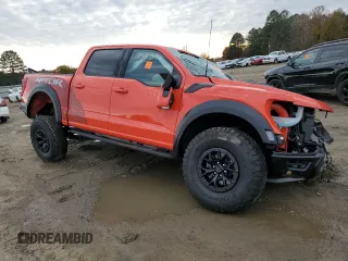 2023 Ford F-150 Raptor with VIN 1FTFW1RJ0PFC92699, listed as a Copart auction lot 83548604 with Not Provided miles and Salvage Title. Bid and sale history available at DreamBid. Image 4.
