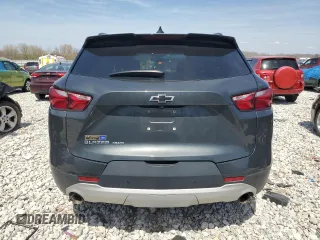 2020 Chevrolet Blazer LT with VIN 3GNKBHRS7LS616854, listed as a Copart auction lot 54380035 with 72,705 mi miles and Non repairable. Bid and sale history available at DreamBid. Image 6.
