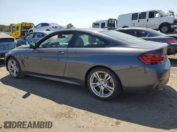 2020 BMW 4 Series 430i z VIN WBA4W3C03LFH13652, wystawiony jako Copart lot #66787724 z przebiegiem 26 490 mil mil oraz Szkoda całkowita • Salvage title. Historia ofert i sprzedaży dostępna na DreamBid. Obrazek 2.