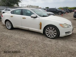 2009 Jaguar XF Premium Luxury with VIN SAJWA06B09HR36751, listed as a Copart auction lot 51799935 with Not Provided miles and Salvage Title. Bid and sale history available at DreamBid. Image 4.