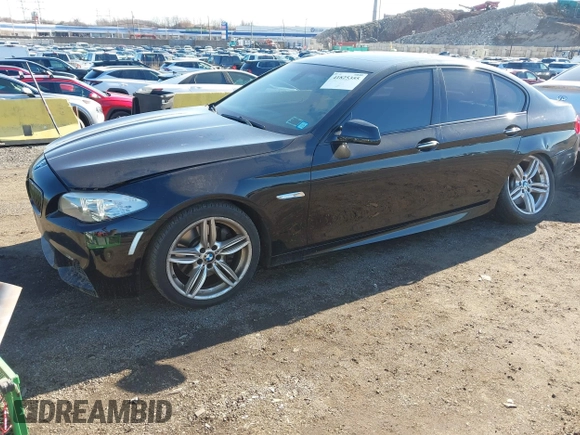 2013 BMW 5 Series 535i with VIN WBAFR7C58DC828041, listed as a IAAI auction lot 41825355 with 81,284 mi miles and . Bid and sale history available at DreamBid. Image 2.