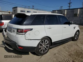 2015 Land Rover Range Rover Sport HSE with VIN SALWR2VF7FA524587, listed as a Copart auction lot 57530595 with 99,239 mi miles and Salvage title. Bid and sale history available at DreamBid. Image 3.