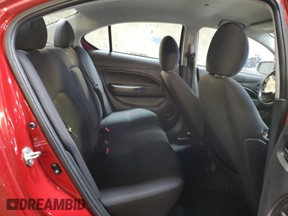 2018 Mitsubishi Mirage ES z VIN ML32F3FJ6JHF03484, wystawiony jako Copart lot #58095945 z przebiegiem 26 267 mil mil oraz Szkoda całkowita • Salvage title. Historia ofert i sprzedaży dostępna na DreamBid. Obrazek 10.