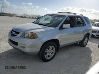 2005 Acura MDX Touring with VIN 2HNYD18855H504709, listed as a Copart auction lot 76886664 with 0 mi miles and Non Repairable. Bid and sale history available at carsss.com. Image 1.