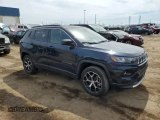 2024 Jeep Compass Limited with VIN 3C4NJDCN5RT160022, listed as a Copart auction lot 54231975 with 8,848 mi miles and Salvage title. Bid and sale history available at DreamBid. Image 4.