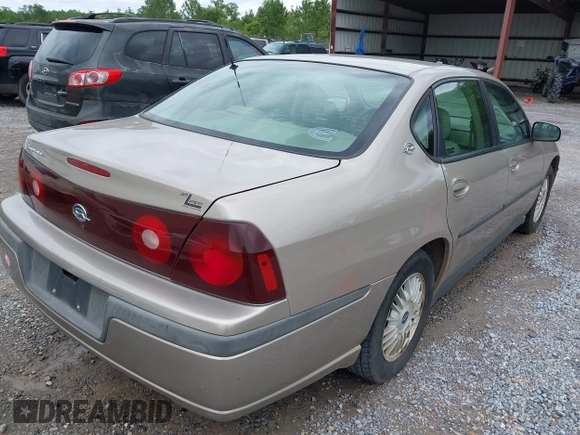 2002 Chevrolet Impala z VIN 2G1WF55EX29278884, wystawiony jako IAAI lot #42240289 z przebiegiem 145 371 mil mil oraz . Historia ofert i sprzedaży dostępna na DreamBid. Obrazek 4.