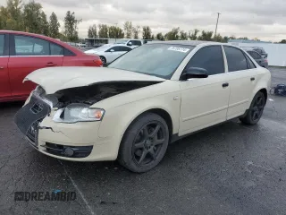 2007 Audi A4 2.0T with VIN WAUAF78E87A030196, listed as a Copart auction lot 78705774 with 164,854 mi miles and Salvage Title. Bid and sale history available at carsss.com. Image 1.
