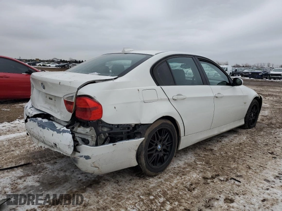 2006 BMW 3 Series 325xi with VIN WBAVD13556KV02729, listed as a Copart auction lot 86075344 with 236,195 mi miles and Salvage Title. Bid and sale history available at carsss.com. Image 3.