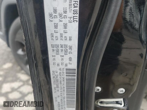 2019 Jeep Compass Altitude с VIN 3C4NJDBB9KT630968, выставлен на аукционе Copart как лот 59990235 с пробегом 132 506 миль миль и Списание • Salvage title. История ставок и продаж доступна на DreamBid. Изображение 13.