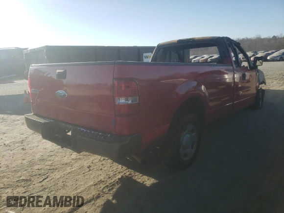2007 Ford F-150 XL with VIN 1FTRF12247NA86520, listed as a Copart auction lot 41966535 with 0 mi miles and Non Repairable. Bid and sale history available at carsss.com. Image 3.