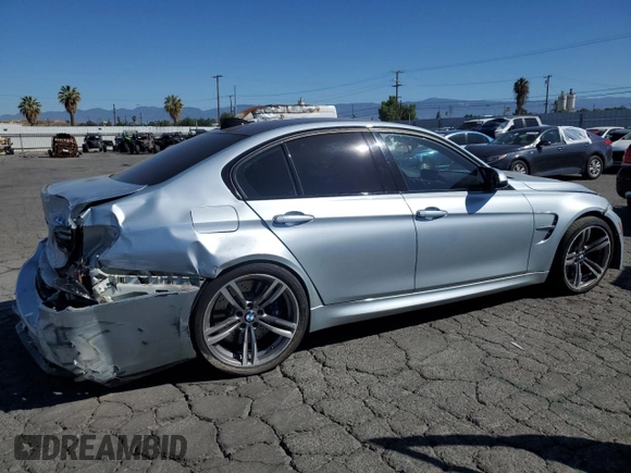 2017 BMW M3 with VIN WBS8M9C32H5G85467, listed as a Copart auction lot 66148333 with 45,255 mi miles. Bid and sale history available at carsss.com. Image 3.
