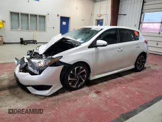 2016 Scion iM with VIN JTNKARJEXGJ508366, listed as a Copart auction lot 46280835 with 158,179 mi miles and Salvage Title. Bid and sale history available at carsss.com. Image 1.