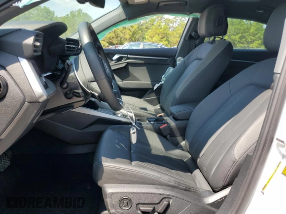 2022 Audi A3 Premium Plus with VIN WAUBUDGYXNA099084, listed as a Copart auction lot 69888054 with 19,235 mi miles and Salvage Title. Bid and sale history available at carsss.com. Image 7.