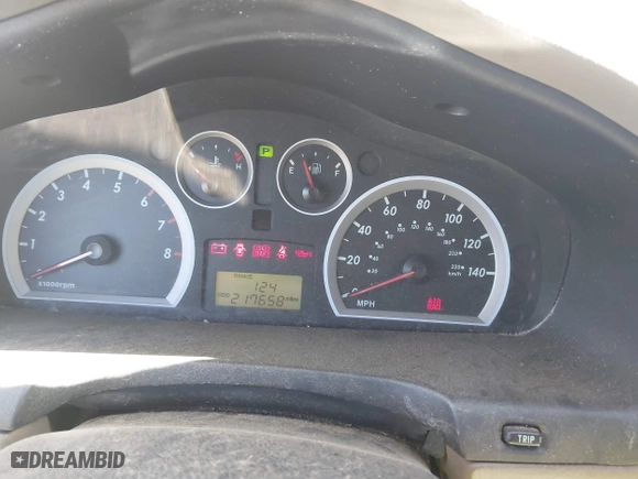 2006 Hyundai Santa Fe GLS with VIN KM8SC13E66U048905, listed as a IAAI auction lot 42053514 with 217,658 mi miles. Bid and sale history available at carsss.com. Image 7.