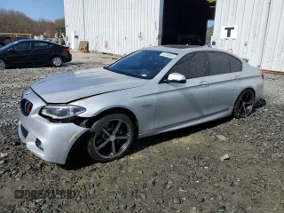 2014 BMW 5 Series 535d xDrive with VIN WBAFV3C5XEDZ33566, listed as a Copart auction lot 52250545 with 155,162 mi miles and Salvage title. Bid and sale history available at DreamBid. Image 1.