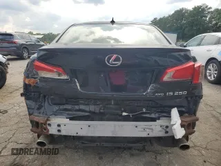 2011 Lexus IS 250 with VIN JTHCF5C26B2034908, listed as a Copart auction lot 59978275 with 139,211 mi miles and Clean title. Bid and sale history available at DreamBid. Image 6.