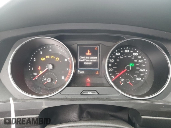 2020 Volkswagen Tiguan SE with VIN 3VV2B7AX6LM144405, listed as a Copart auction lot 49691665 with 53,857 mi miles and Clean Title. Bid and sale history available at DreamBid. Image 9.