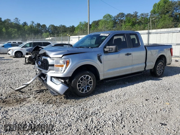2021 Ford F-150 XL z VIN 1FTEX1CP5MKE62550, wystawiony jako Copart lot #53188235 z przebiegiem 48 690 mil mil oraz Szkoda całkowita • Salvage title. Historia ofert i sprzedaży dostępna na DreamBid. Obrazek 1.