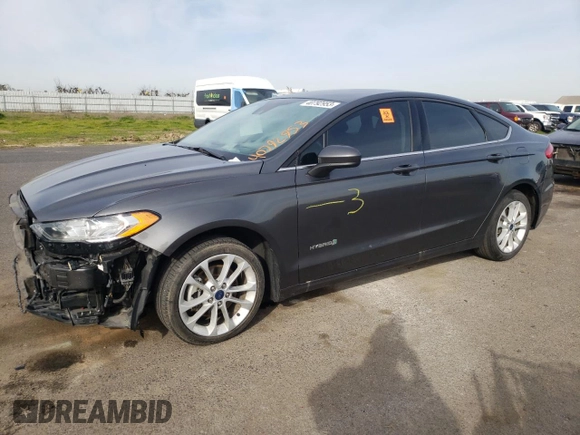 2019 Ford Fusion Hybrid SE with VIN 3FA6P0LU0KR134715, listed as a Copart auction lot 40792953 with 93,191 mi miles. Bid and sale history available at carsss.com. Image 1.