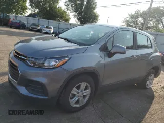 2020 Chevrolet Trax LS with VIN 3GNCJKSB9LL164043, listed as a Copart auction lot 59221605 with 46,685 mi miles and Salvage title. Bid and sale history available at DreamBid. Image 1.