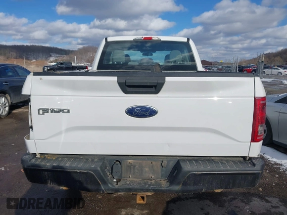 2017 Ford F-150 XL with VIN 1FTFX1EF9HFC85427, listed as a IAAI auction lot 41595903 with 176,235 mi miles. Bid and sale history available at carsss.com. Image 16.