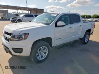 2019 Chevrolet Colorado 2WD LT with VIN 1GCGSCEN4K1109282, listed as a Copart auction lot 56242815 with 54,980 mi miles and Salvage Title. Bid and sale history available at DreamBid. Image 1.