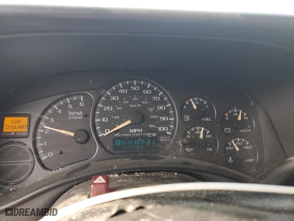 2002 Chevrolet Silverado 1500 LT with VIN 2GCEC19T521120397, listed as a Copart auction lot 49968895 with 249,152 mi miles and Salvage Title. Bid and sale history available at carsss.com. Image 9.