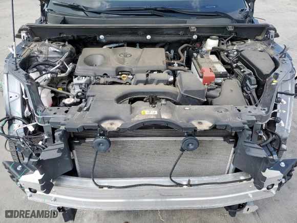 2024 Toyota RAV4 XLE with VIN 2T3W1RFV2RC277693, listed as a Copart auction lot 50374625 with 23,102 mi miles and Salvage Title. Bid and sale history available at carsss.com. Image 12.