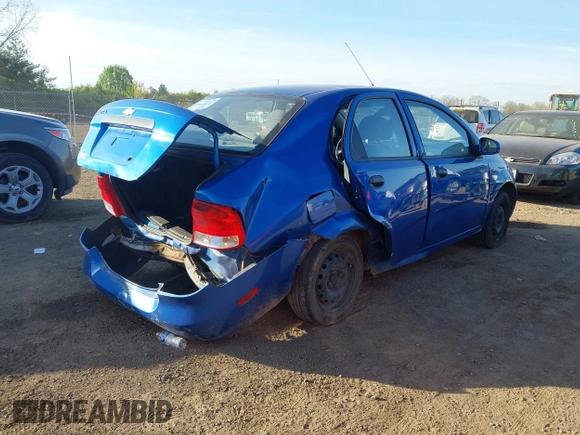 2005 Chevrolet Aveo LS with VIN KL1TD52665B289064, listed as a IAAI auction lot 42099766 with 114,001 mi miles and . Bid and sale history available at DreamBid. Image 4.