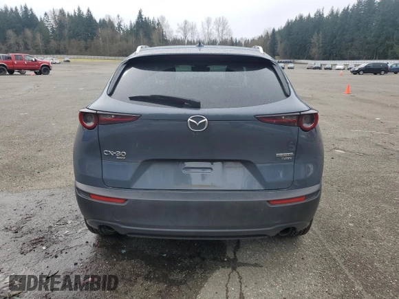 2021 Mazda CX-30 Premium with VIN 3MVDMBDY4MM240977, listed as a Copart auction lot 48592065 with Not Provided miles and Salvage Title. Bid and sale history available at carsss.com. Image 6.