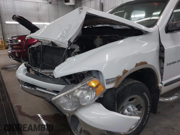 2004 Dodge 2500 SLT with VIN 3D7KU28D24G205956, listed as a IAAI auction lot 41990750 with 210,536 mi miles and . Bid and sale history available at DreamBid. Image 6.