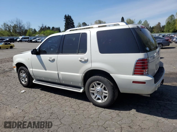 2004 Mercury Mountaineer Convenience с VIN 4M2DU86W34ZJ44525, выставлен на аукционе Copart как лот 53150595 с пробегом 239 830 миль миль и Списание • Salvage title. История ставок и продаж доступна на DreamBid. Изображение 2.