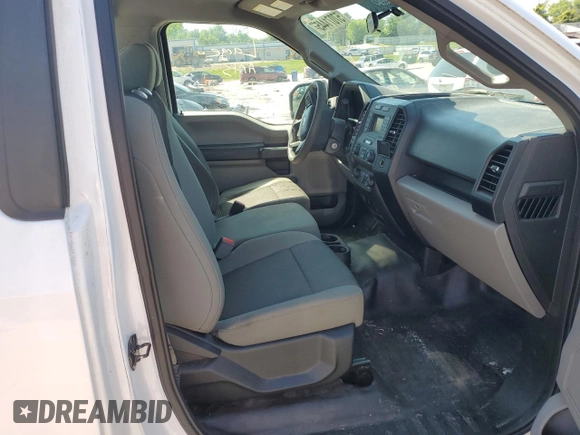 2016 Ford F-150 XL with VIN 1FTMF1C84GKD38765, listed as a Copart auction lot 57071445 with 142,677 mi miles and Salvage title. Bid and sale history available at DreamBid. Image 10.