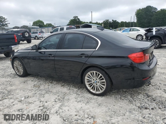 2014 BMW 3 Series 328i with VIN WBA3A5G54ENP31997, listed as a Copart auction lot 60720765 with 107,183 mi miles and Salvage title. Bid and sale history available at DreamBid. Image 2.