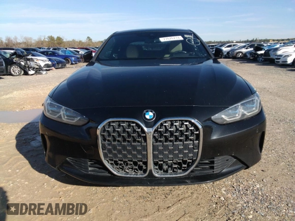 2021 BMW 4 Series 430i with VIN WBA53AP05MCF45415, listed as a Copart auction lot 77626274 with 113,090 mi miles and Clean Title. Bid and sale history available at DreamBid. Image 5.