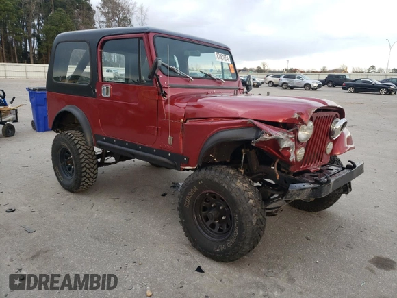 1984 Jeep CJ z VIN 1JCCM87E0ET103859, wystawiony jako Copart lot #87461054 z przebiegiem 183 390 mil mil oraz Szkoda całkowita • Salvage title. Historia ofert i sprzedaży dostępna na DreamBid. Obrazek 4.