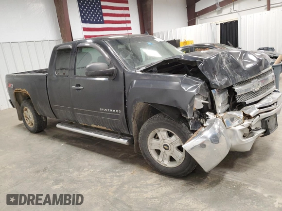 2012 Chevrolet Silverado 1500 LT with VIN 1GCRKSE76CZ207124, listed as a Copart auction lot 51845605 with 142,497 mi miles and Salvage Title. Bid and sale history available at DreamBid. Image 4.