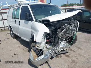 2014 Chevrolet Express Cargo z VIN 1GCWGFCA7E1914549, wystawiony jako IAAI lot #42254877 z przebiegiem Nie podano mil oraz . Historia ofert i sprzedaży dostępna na DreamBid. Obrazek 1.
