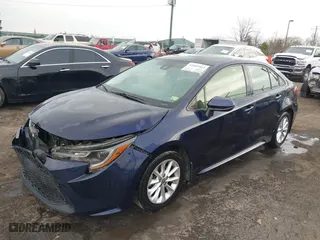 2021 Toyota Corolla LE with VIN JTDVPMAE2MJ155121, listed as a IAAI auction lot 41683464 with 205,384 mi miles. Bid and sale history available at carsss.com. Image 2.