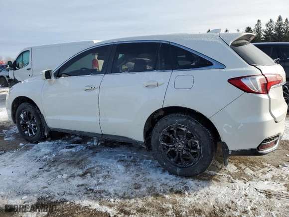 2016 Acura RDX Tech Pkg with VIN 5J8TB4H58GL805172, listed as a Copart auction lot 46157975 with 210,145 mi miles and Clean Title. Bid and sale history available at carsss.com. Image 2.