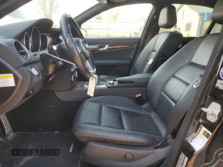 2014 Mercedes-Benz C 250 Sport with VIN WDDGF4HB5ER311927, listed as a Copart auction lot 52055205 with 89,952 mi miles and Salvage title. Bid and sale history available at DreamBid. Image 7.