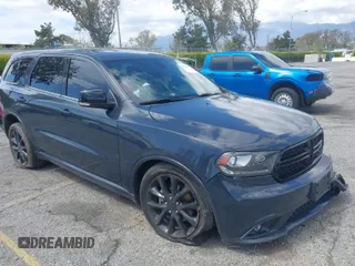 2018 Dodge Durango GT with VIN 1C4RDHDG4JC145821, listed as a IAAI auction lot 41929091 with 111,970 mi miles and . Bid and sale history available at DreamBid. Image 1.