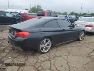 2014 BMW 4 Series 435i с VIN WBA3R1C51EK190562, выставлен на аукционе Copart как лот 61563835 с пробегом 102 418 миль миль и Чистый • Clean title. История ставок и продаж доступна на DreamBid. Изображение 3.