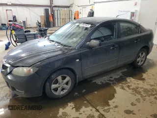 2008 Mazda 3 Man i Sport *Ltd Avail* with VIN JM1BK32F281178245, listed as a Copart auction lot 49401625 with 168,276 mi miles and Salvage Title. Bid and sale history available at carsss.com. Image 1.